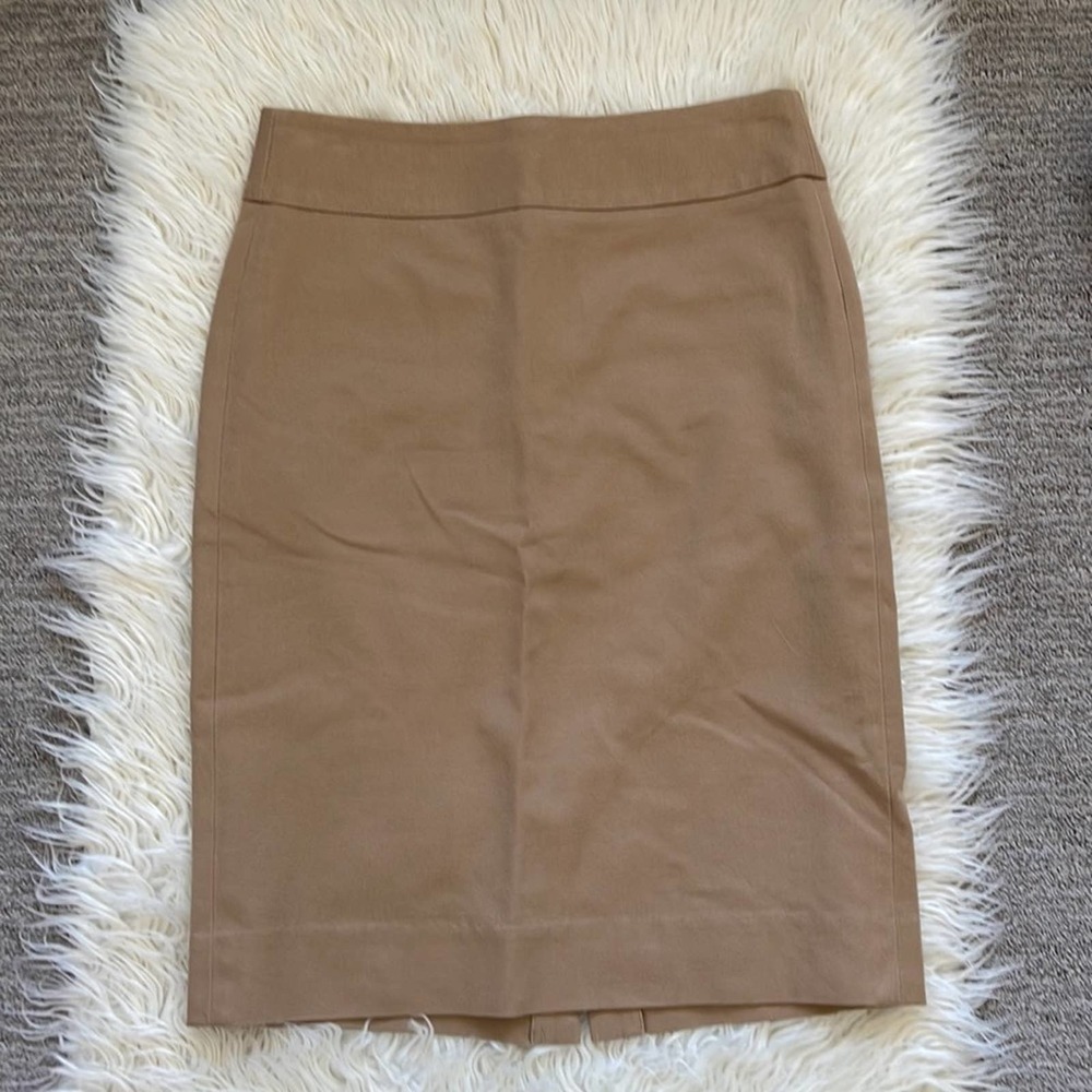 Banana Republic Tan Pencil Skirt